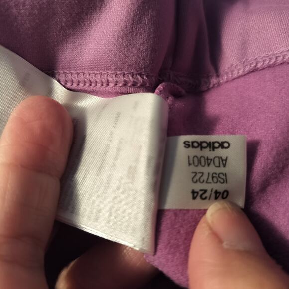 4577)Adidas Golf Women Purple Ultimate 365 Cold.Rdy Crossover Mock Golf Top S - Picture 11 of 12